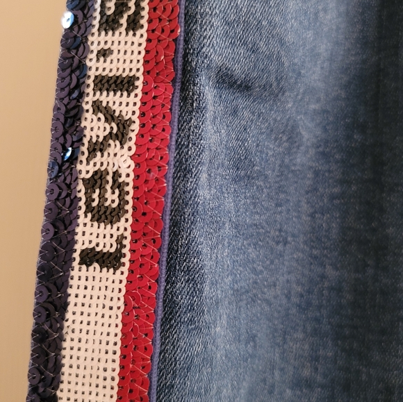 Levi Sequined Skinny Jeans - Picture 3 of 4